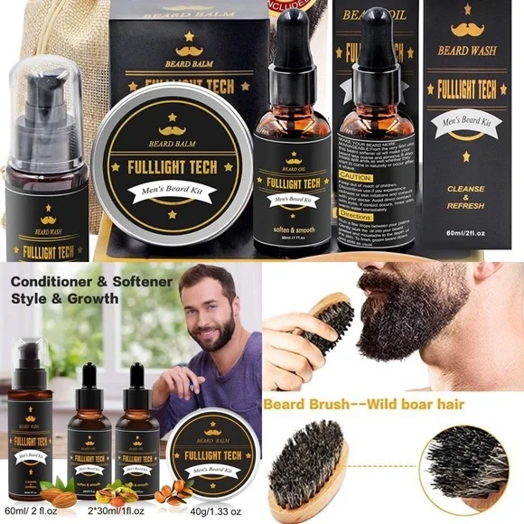 MENS BEARD GROOMING KIT 🖤